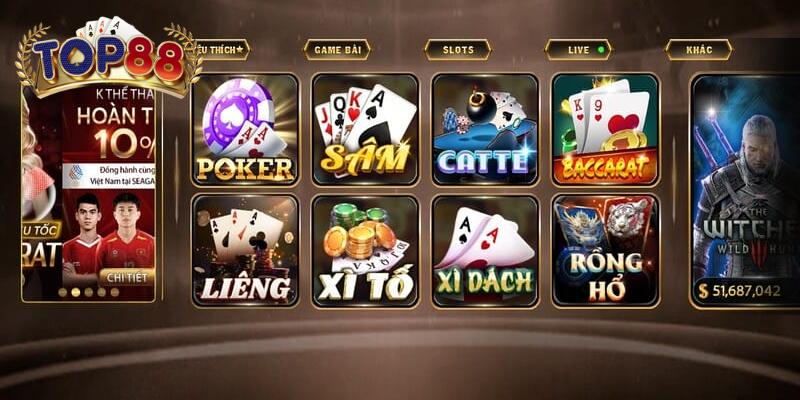 Kho game giải trí đa dạng, hấp dẫn mọi phong cách người dùng